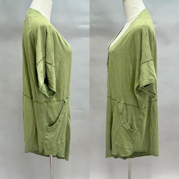 Free People Why Not Romper in Adventurer/Green Size Small - Picture 4 of 16